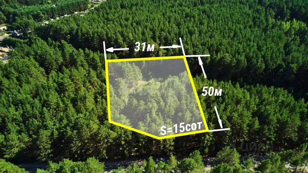 Участок в Томская область, Томский район, Зоркальцевское с/пос, пос. ... - Фото 2