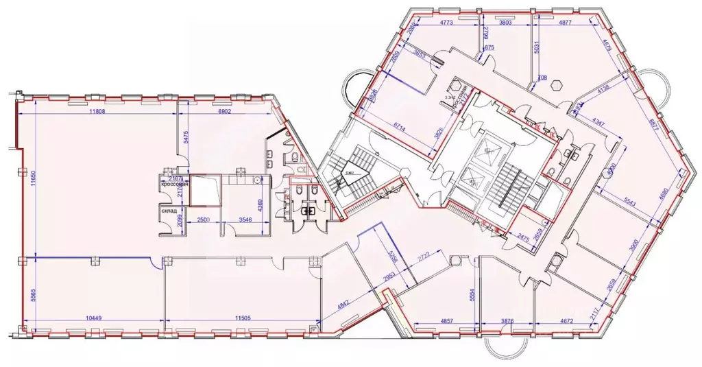 Помещение свободного назначения в Москва Космодамианская наб., 52С1 ... - Фото 2
