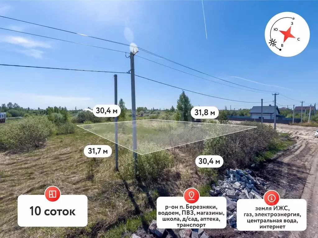 Участок в Тюменская область, Тюмень Дубок садовое товарищество,  (10.0 ... - Фото 1