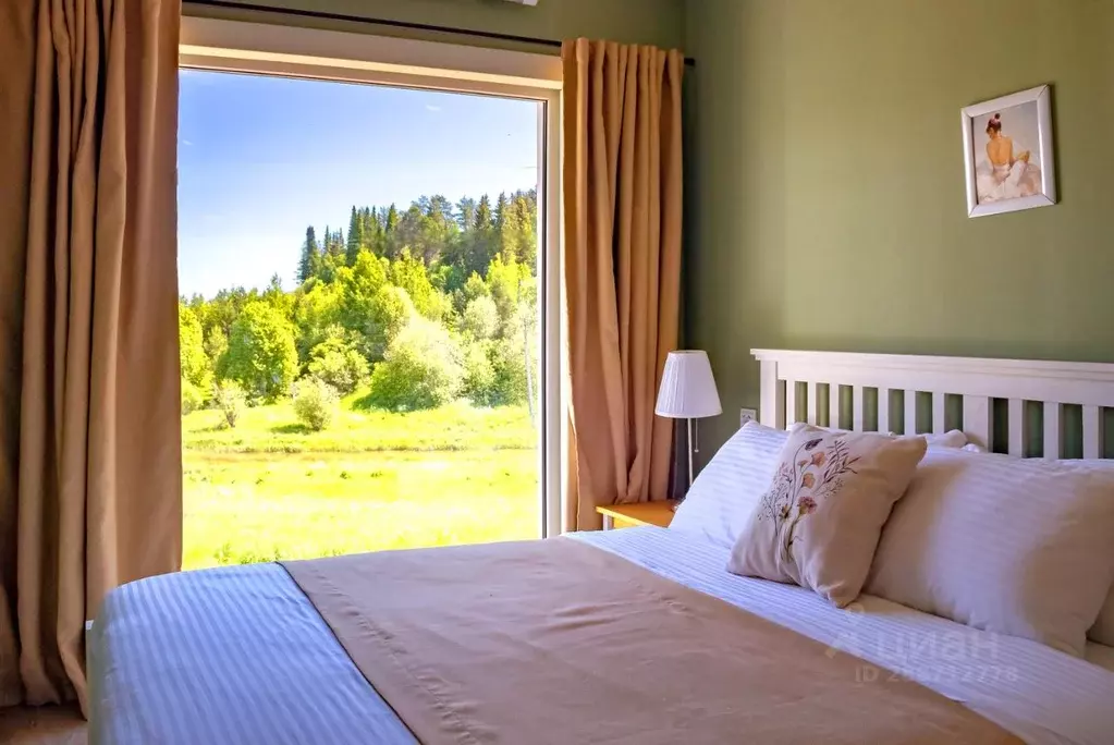 Дом в Карелия, Лахденпохский район, пос. Куркиеки ул. Речная, 9 (36 м) - Фото 1