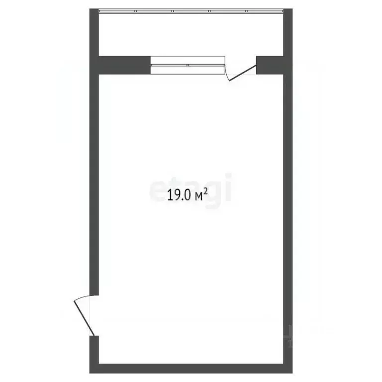 Комната Владимирская область, Муром Ленинградская ул., 4/1 (19.0 м) - Фото 1