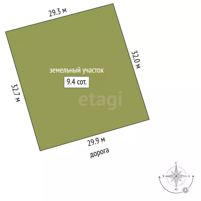 Участок в Ломоносовский район, Виллозское городское поселение, деревня ... - Фото 1