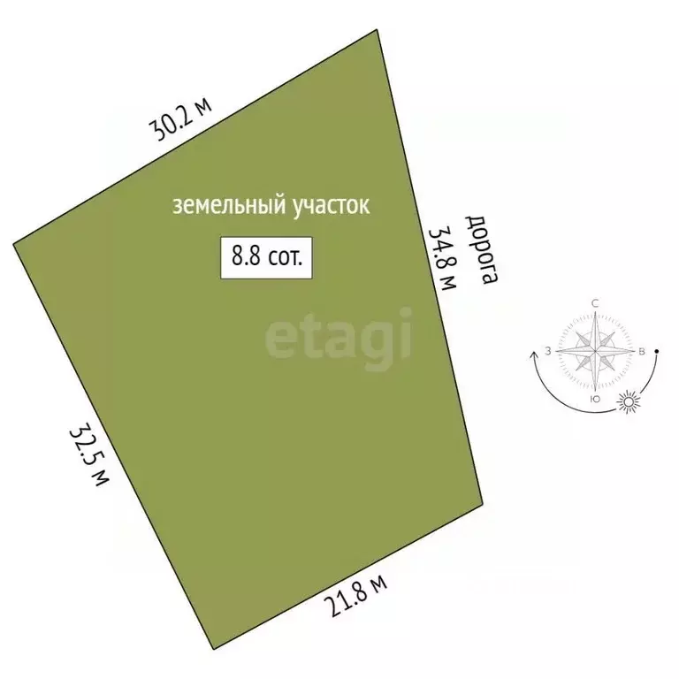 Дом в Свердловская область, Сысертский муниципальный округ, д. ... - Фото 2