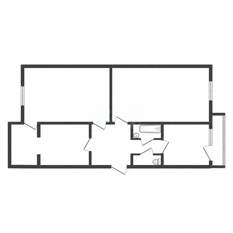 3-к кв. Карачаево-Черкесия, Черкесск ул. Космонавтов, 46 (71.5 м) - Фото 1