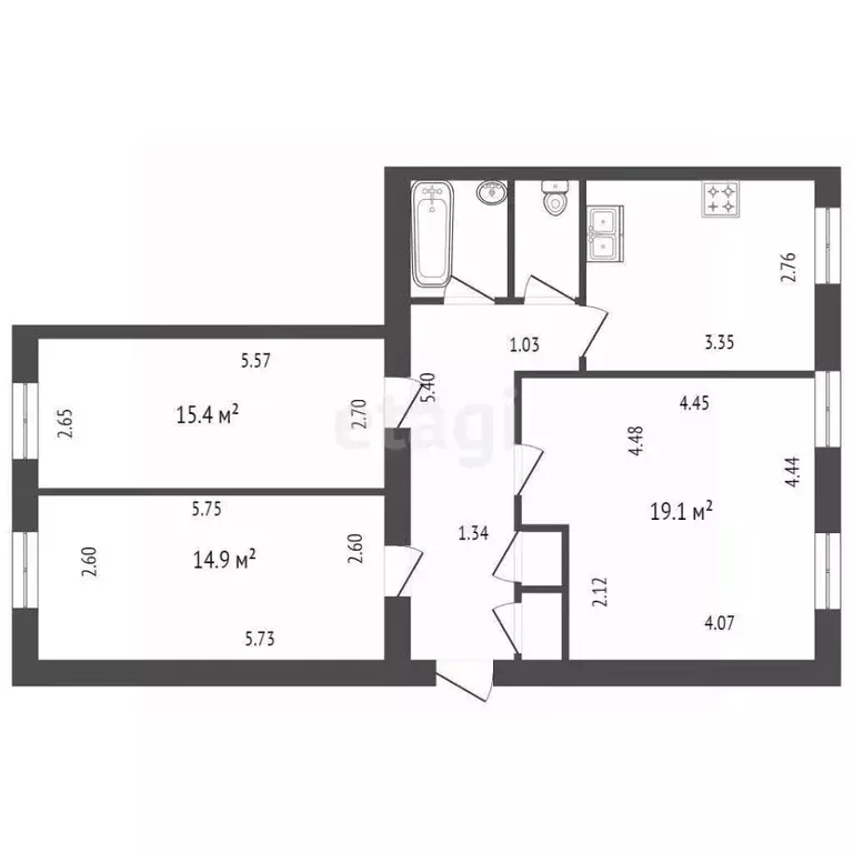 Дом в Ленинградская область, Кировский район, Шумское с/пос, с. Шум ... - Фото 2