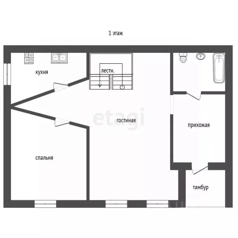 Дом в Тюменская область, Тюмень Зарека мкр, ул. Тундровая (106 м) - Фото 2
