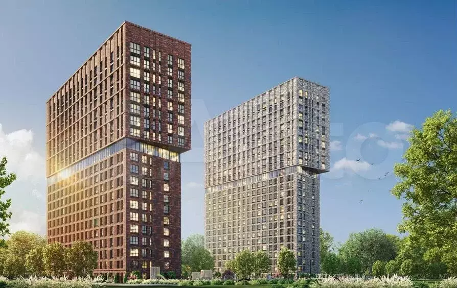 1-к. квартира, 33,6 м, 18/20 эт. - Фото 1