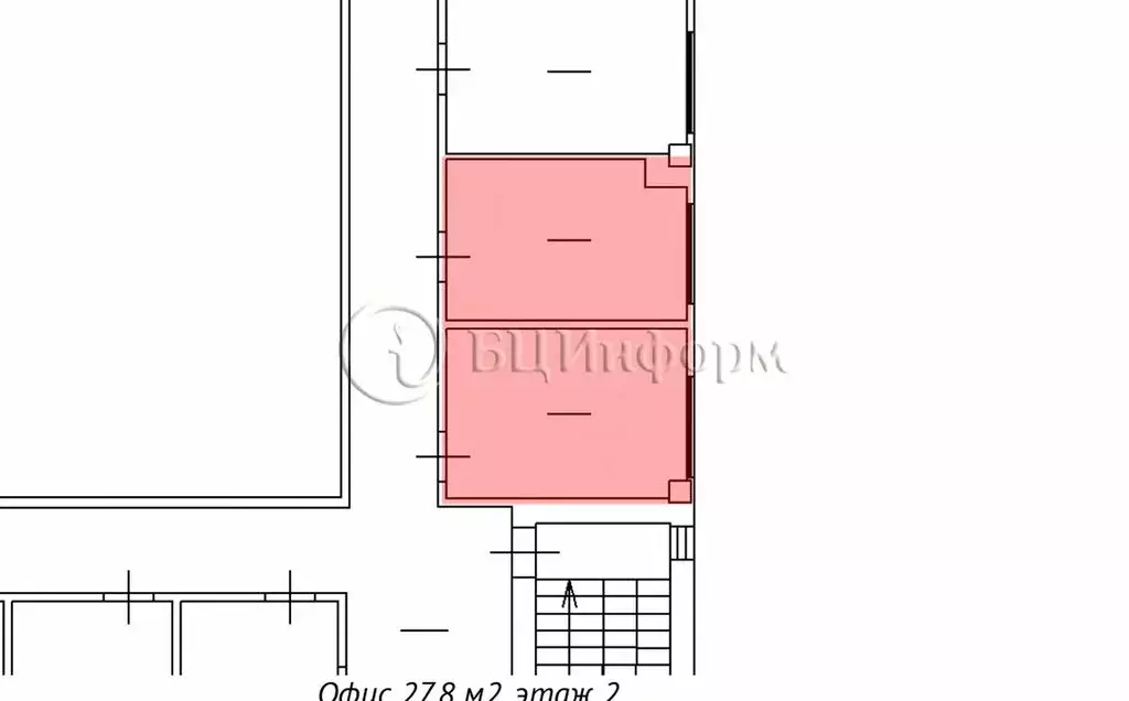 Офис (27.8 м) - Фото 1