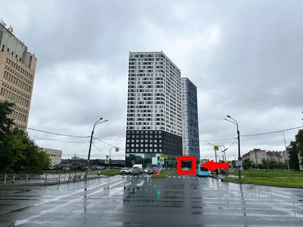 Помещение свободного назначения в Санкт-Петербург ул. Орджоникидзе, ... - Фото 1