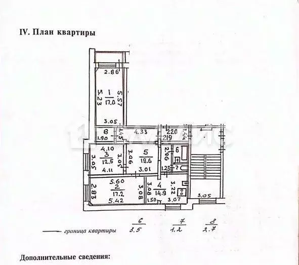 3-к кв. Санкт-Петербург Товарищеский просп., 10К1 (88.6 м) - Фото 2