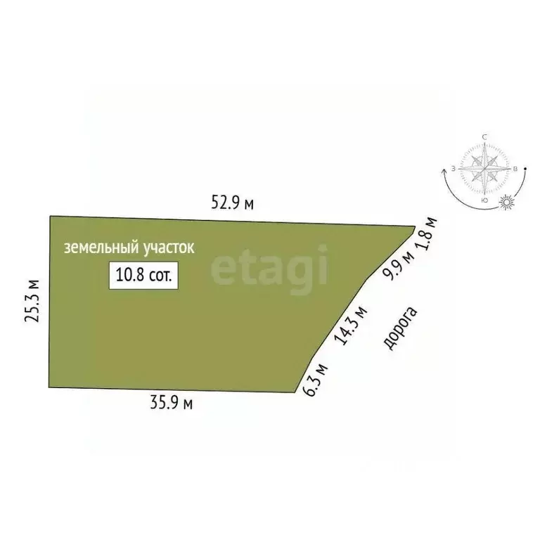 Участок в Мордовия, Рузаевский район, пос. Левженский  (10.0 сот.) - Фото 1