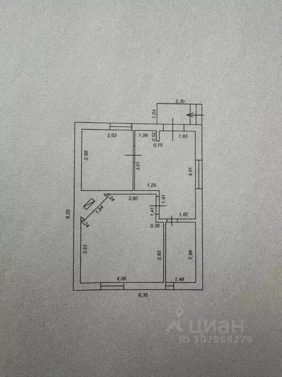 Дом в Краснодарский край, Темрюк ул. Декабристов (72 м) - Фото 2