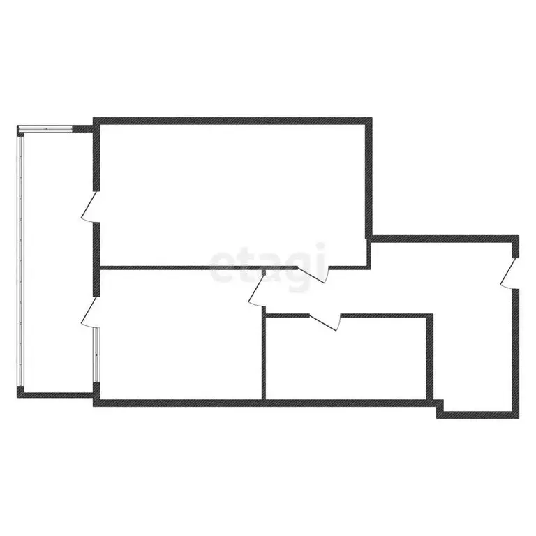 1-комнатная квартира: Белгород, Гражданский проспект, 18 (53.4 м) - Фото 1