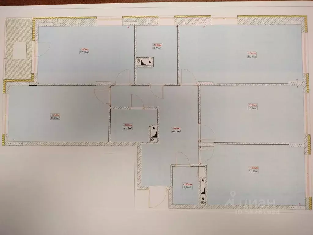 4-к кв. Москва бул. Веласкеса, 7к1 (119.3 м) - Фото 2