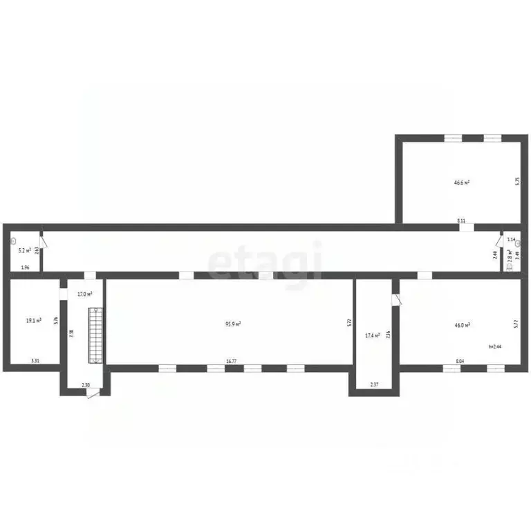 Офис в Ханты-Мансийский АО, Ханты-Мансийск ул. Гагарина, 126 (73 м) - Фото 2