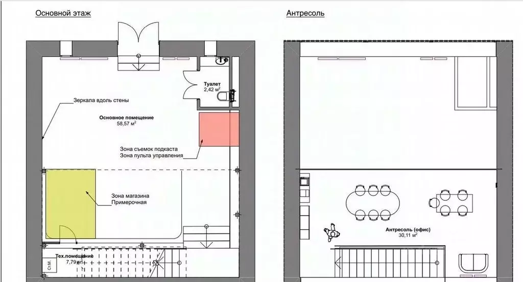 Помещение свободного назначения в Москва Берсеневская наб., 6С4 (70 м) - Фото 2