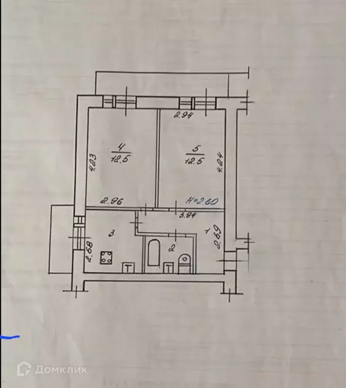 Продаётся 2-к квартира, 40.4 м - Фото 1