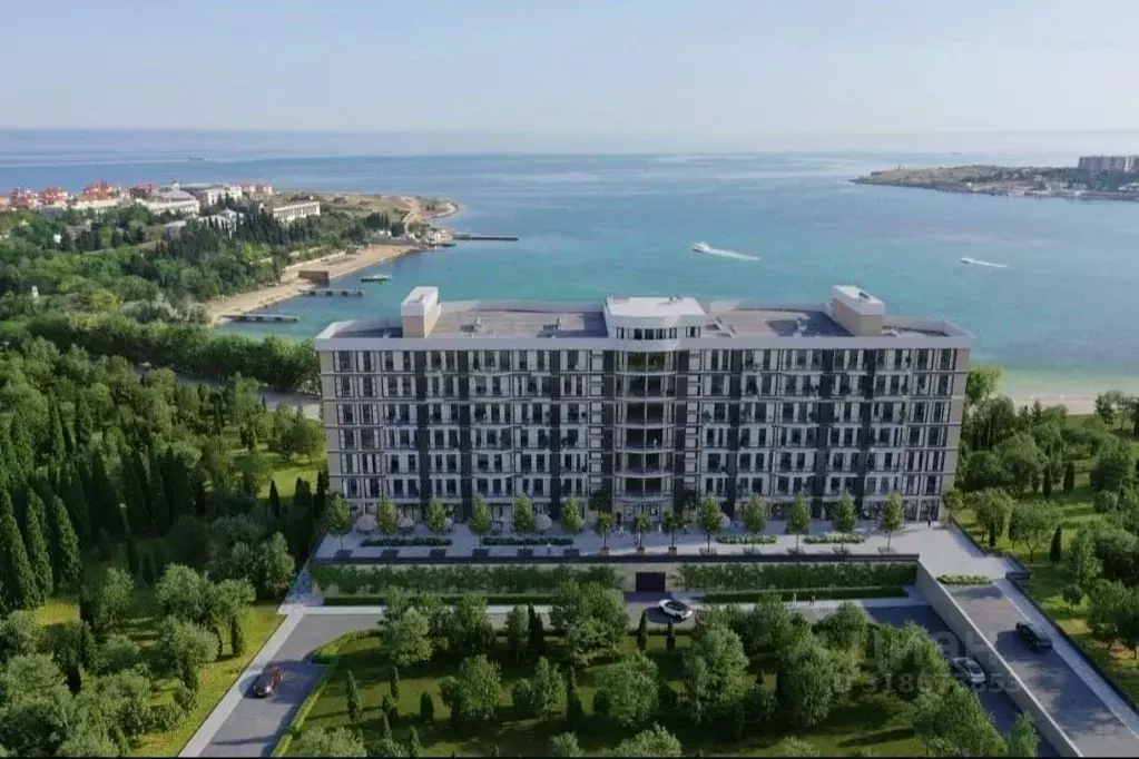 Студия Севастополь ул. Пляж Омега, 39с1 (51.3 м) - Фото 0