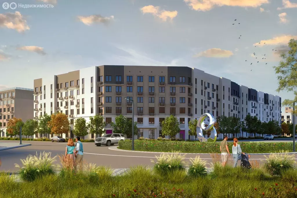 Квартира-студия: село Николо-Урюпино, улица Сергея Жадобкина, 9 (28 м) - Фото 1