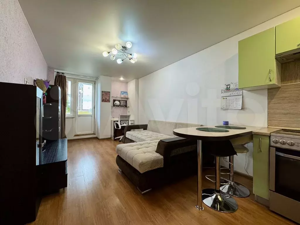 Квартира-студия, 29,8 м, 13/18 эт. - Фото 1