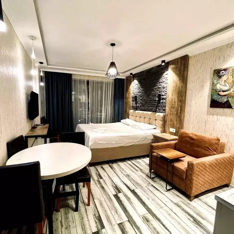 Свободной планировки кв. Крым, Алушта ул. Перекопская, 4Б (28.0 м) - Фото 2