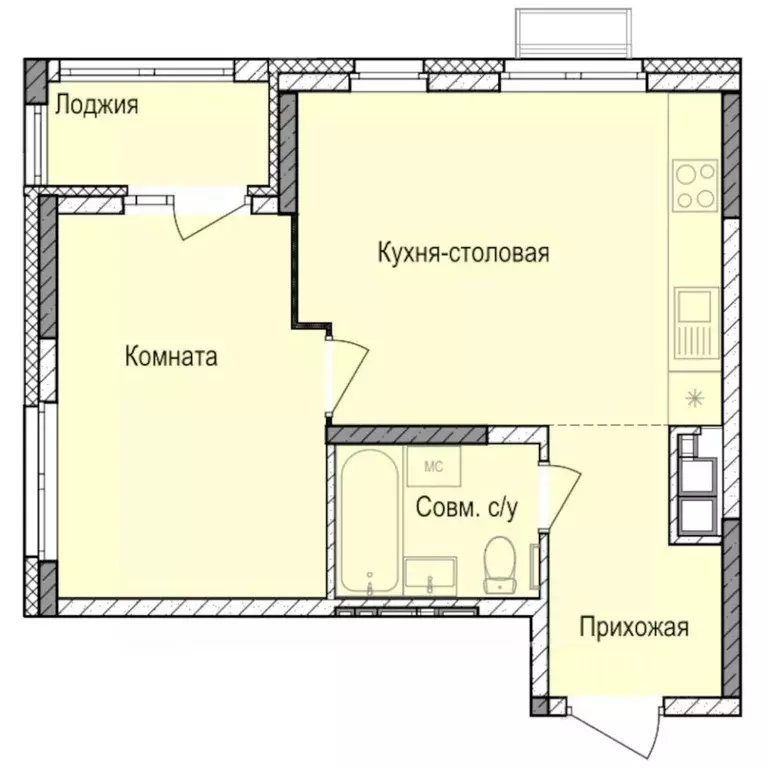 1-к кв. Удмуртия, Ижевск Автопроизводство жилрайон, Норвежский Лес ... - Фото 0
