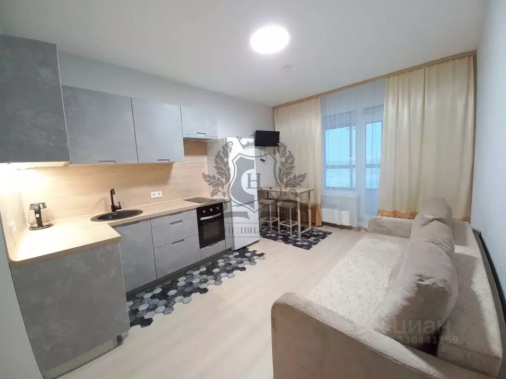 Студия Санкт-Петербург ул. Русановская, 20к3 (24.0 м) - Фото 1
