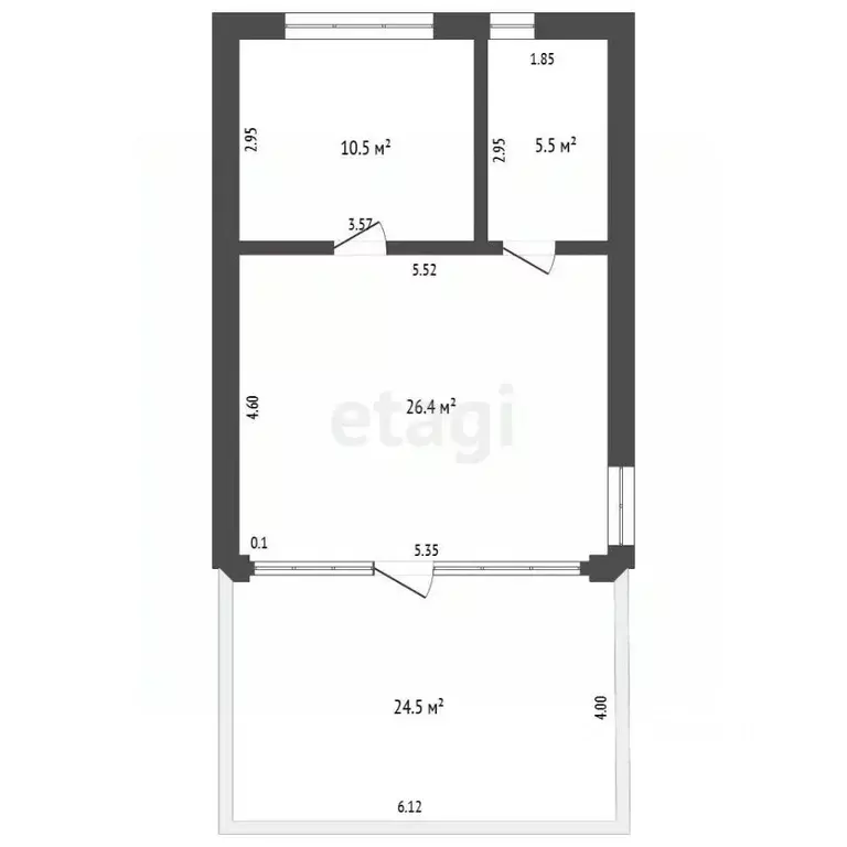 Дом в Башкортостан, Стерлитамакский район, Наумовский сельсовет, ... - Фото 2