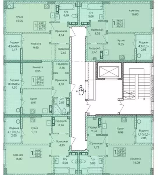 1-к кв. Севастополь ул. Братьев Манганари, 30к2 (40.45 м) - Фото 1