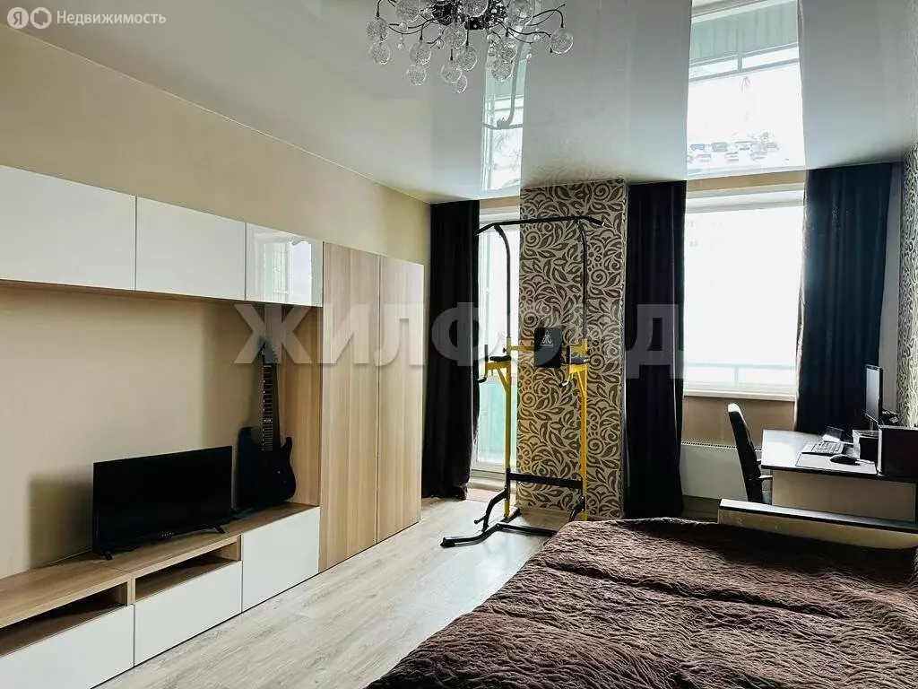 Квартира-студия: Новосибирск, улица Есенина, 12/2 (33.2 м) - Фото 1