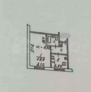 1-к. квартира, 27,5 м, 1/5 эт. - Фото 0