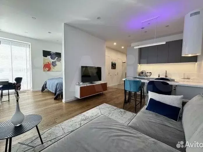 1-к. квартира, 50 м, 2/12 эт. - Фото 1