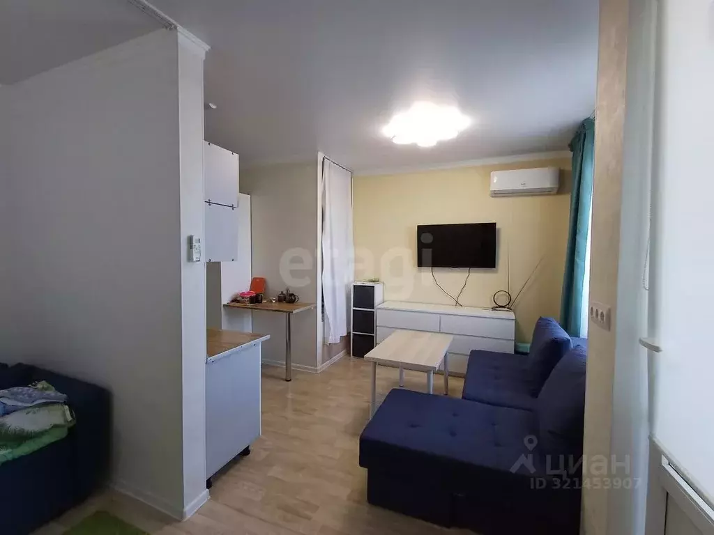 Студия Краснодарский край, Анапа Анапское ш., 24к3 (29.0 м) - Фото 1