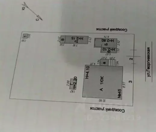 Дом в Ставропольский край, Новопавловск г. Кировский муниципальный ... - Фото 1