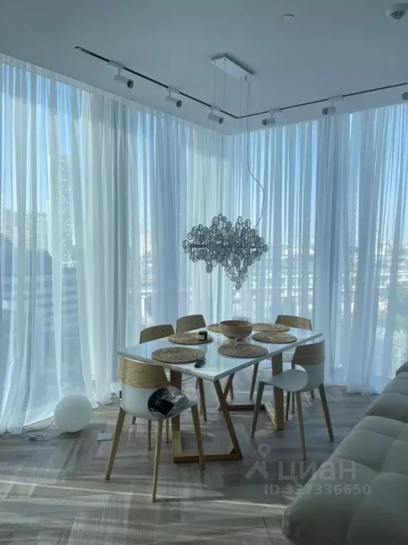 2-к кв. Москва 1-й Красногвардейский проезд, 22с2 (96.2 м) - Фото 1