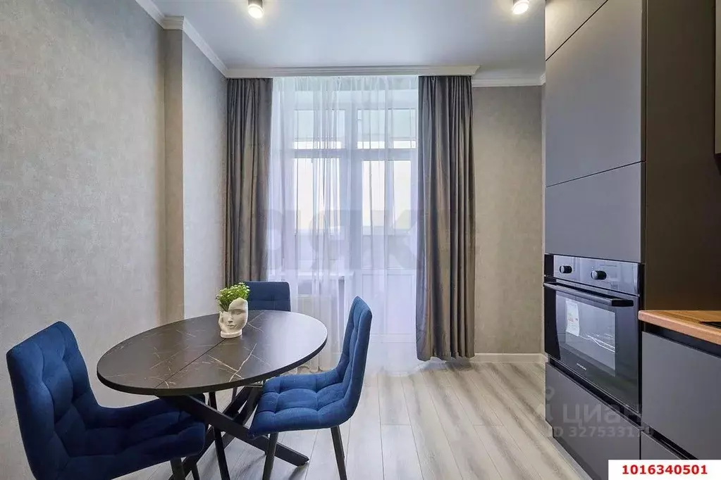 1-к кв. Краснодарский край, Краснодар ул. Им. Героя Яцкова И.В. (39.1 ... - Фото 2