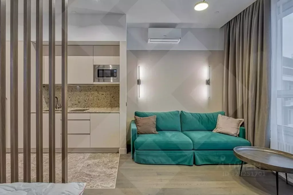 Студия Москва Шелепихинская наб., 34к4 (28.0 м) - Фото 1