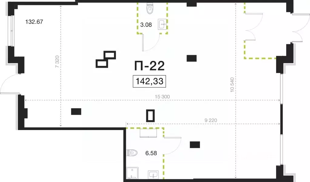 Помещение свободного назначения в Санкт-Петербург Легенда ... - Фото 1