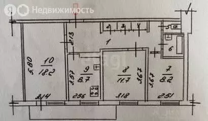 3-комнатная квартира: Липецк, 9-й микрорайон, 7 (65.2 м) - Фото 0