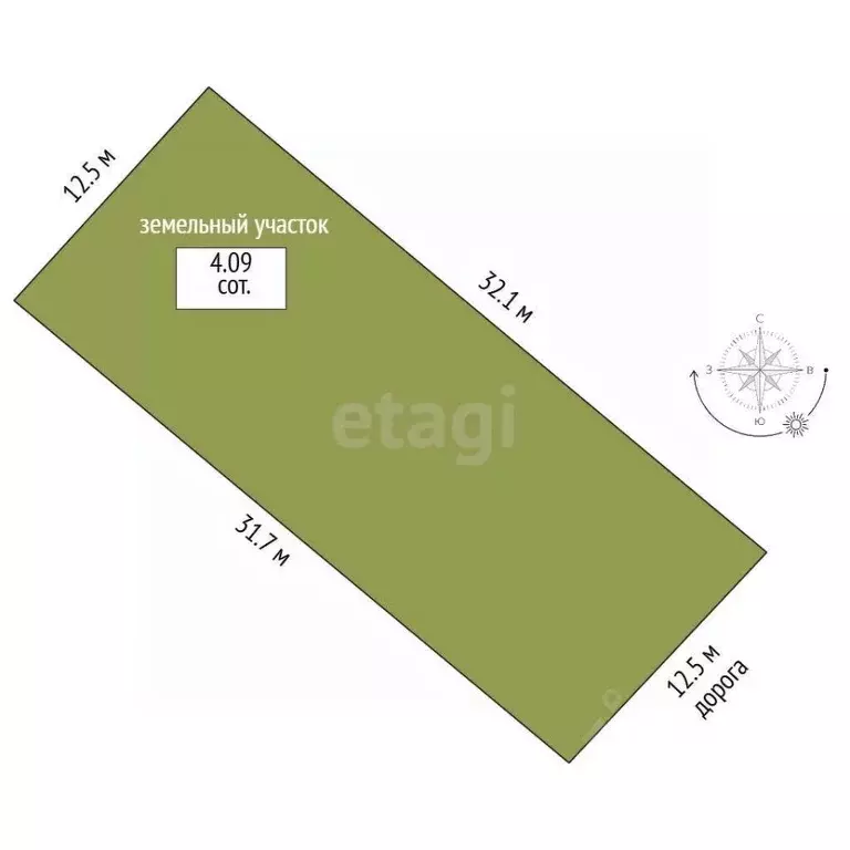 Участок в Краснодарский край, Новороссийск пер. Лангового (4.1 сот.) - Фото 2