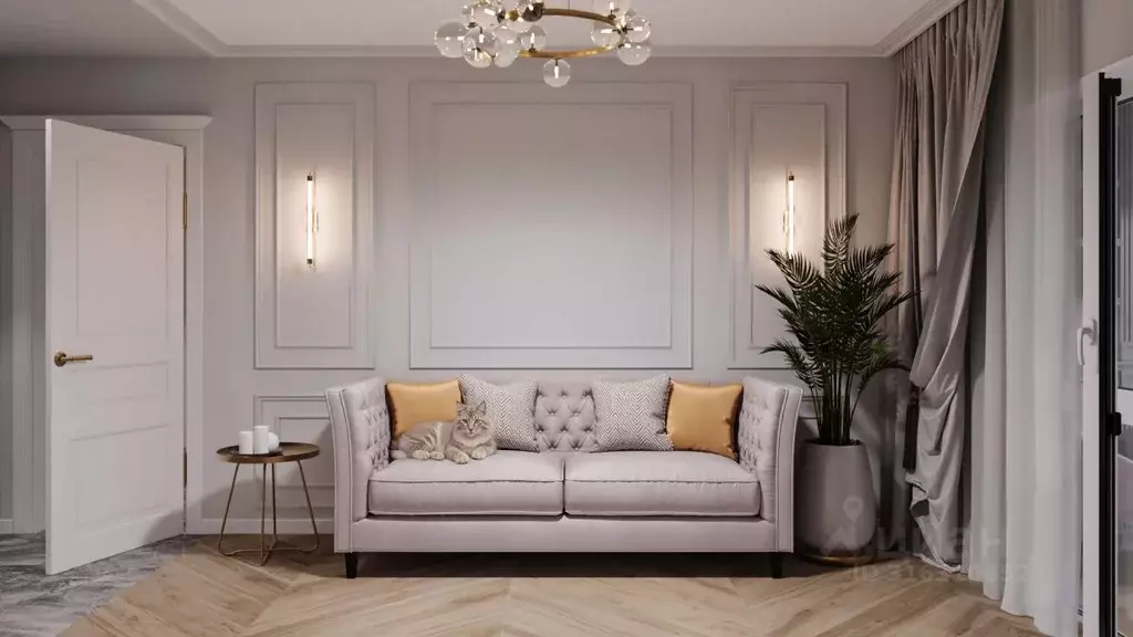 2-к кв. Брянская область, Брянск Школьный жилой комплекс (65.69 м) - Фото 2