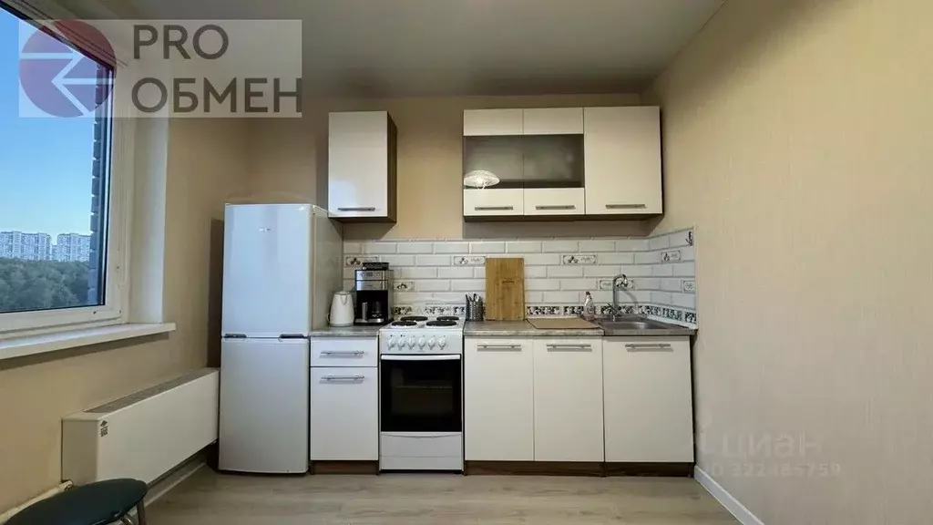 1-к кв. Московская область, Ленинский городской округ, пос. Битца ... - Фото 2