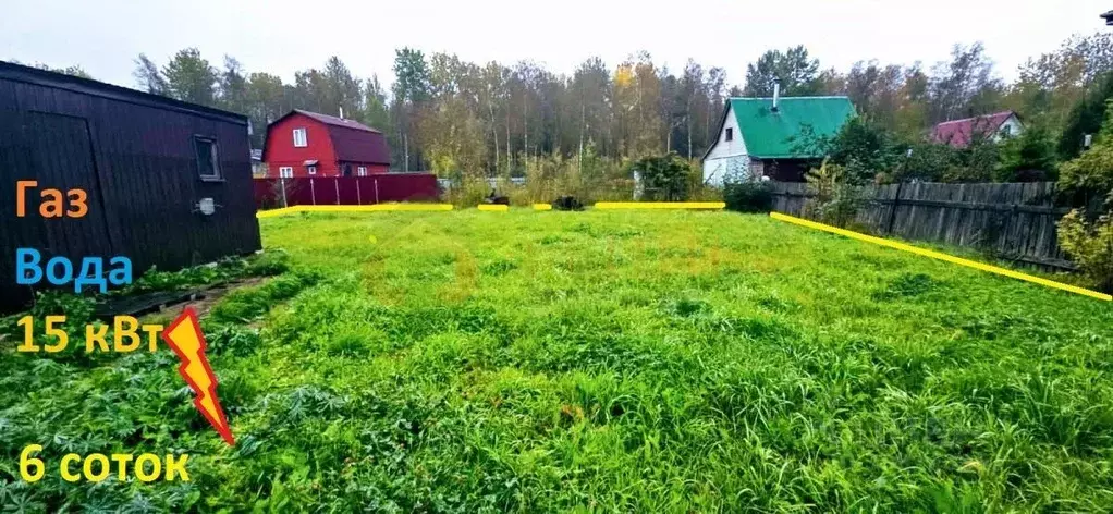 Участок в Ленинградская область, Кировский район, Синявинское ... - Фото 1