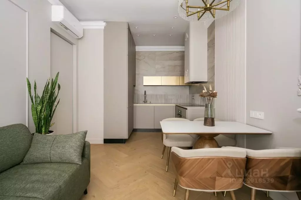 1-к кв. Санкт-Петербург ул. Малая Зеленина, 4 (41.46 м) - Фото 1