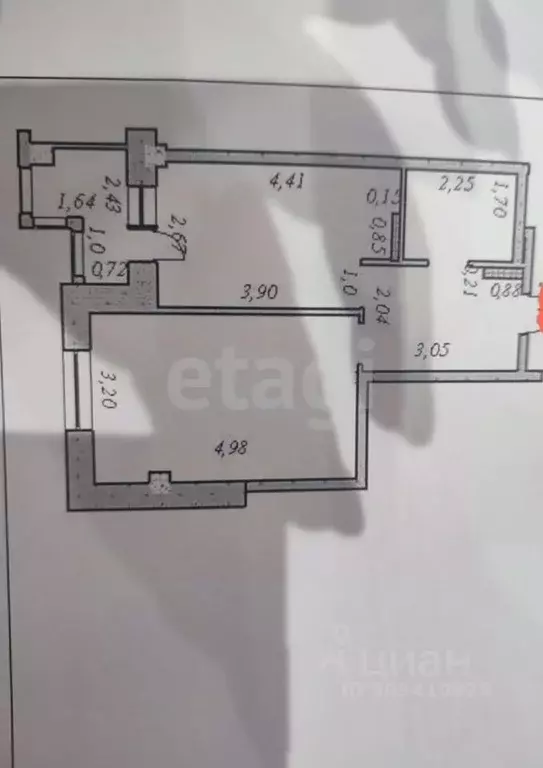 1-к кв. Ханты-Мансийский АО, Нягань Интернациональная ул., 139 (36.7 ... - Фото 0