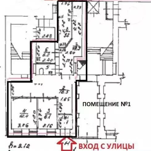 Помещение свободного назначения в Санкт-Петербург Пушкинская ул., 5 ... - Фото 2