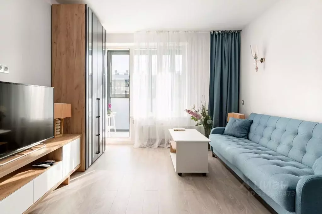 Студия Москва пос. Коммунарка, ул. Фитаревская, 6 (27.0 м) - Фото 1