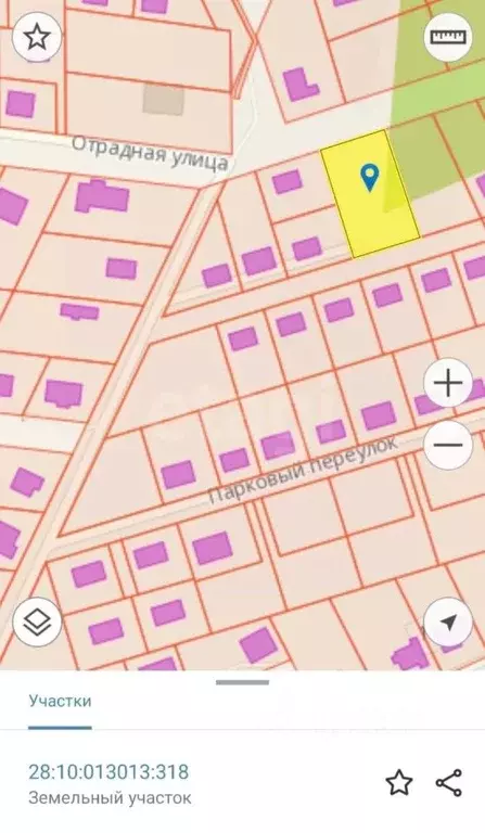 Участок в Амурская область, Благовещенский район, с. Чигири ул. ... - Фото 1