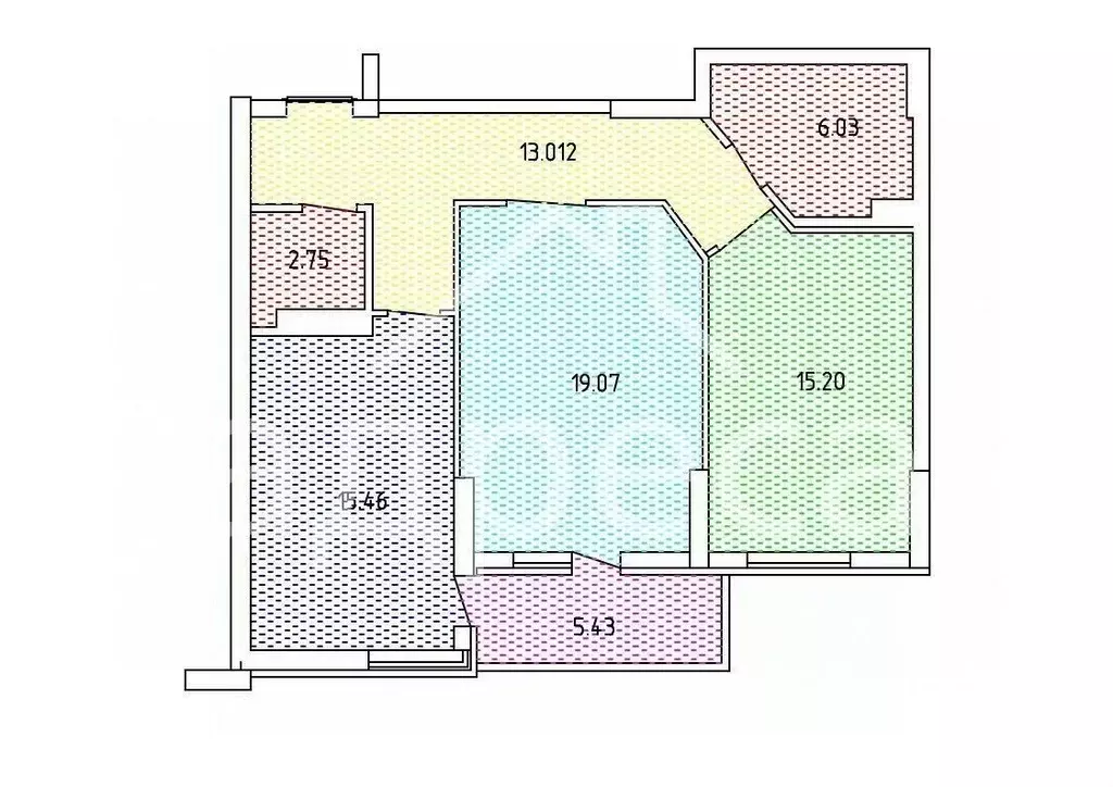 2-к кв. Самарская область, Самара Осетинская ул., 14 (70.7 м) - Фото 0
