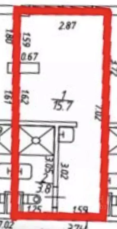Студия Санкт-Петербург Гороховая ул., 47В (19.5 м) - Фото 2